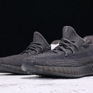 Adidas Yeezy Boost 350 V2 Static Black (Reflective) - FU9007