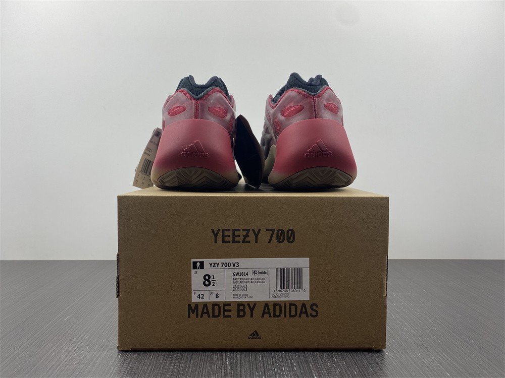 Adidas Yeezy 700 V3 Fade Carbon GW1814 - Image 16
