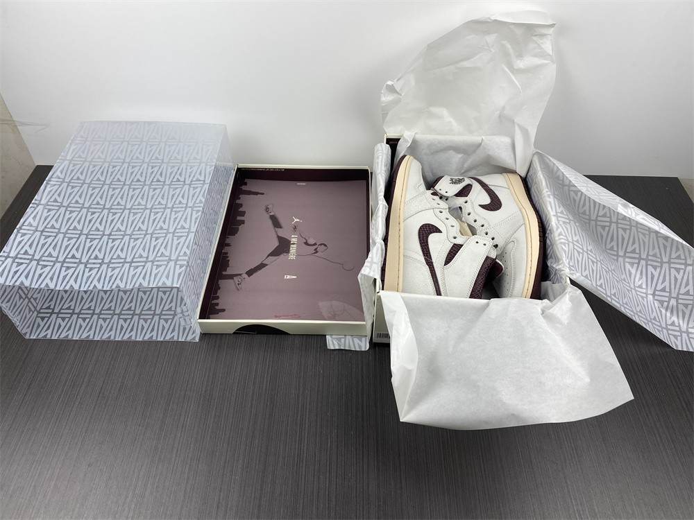 A Ma Maniere x Air Jordan 1 High OG DO7097-100 - Image 3