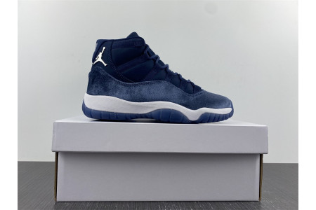 Air Jordan 11 Velvet WMNS Midnight Navy AR0715-441 - Image 2
