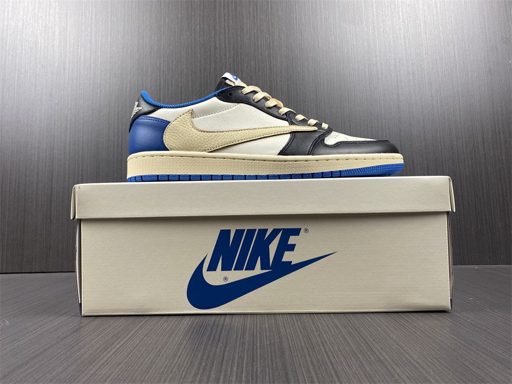 Fragment Design x Travis Scott x Air Jordan 1 Retro Low DM7866-140 - Image 22