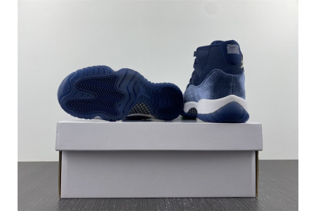 Air Jordan 11 Velvet WMNS Midnight Navy AR0715-441 - Image 3