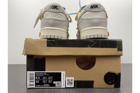 Nike Dunk Low Off-White Lot 34 DJ0950-102 - Image 2