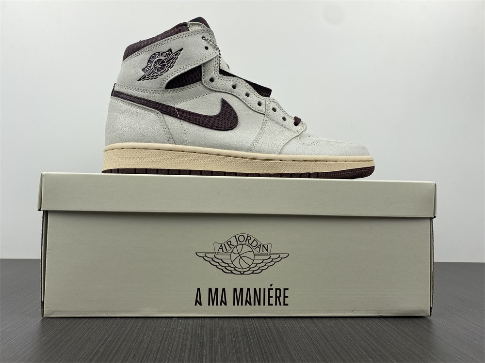 A Ma Maniere x Air Jordan 1 High OG DO7097-100 - Image 6