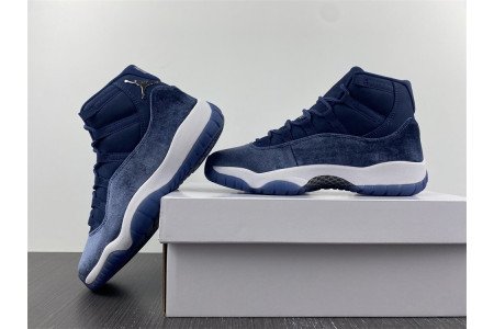 Air Jordan 11 Velvet WMNS Midnight Navy AR0715-441 - Image 4