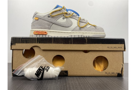 Nike Dunk Low Off-White Lot 34 DJ0950-102 - Image 3