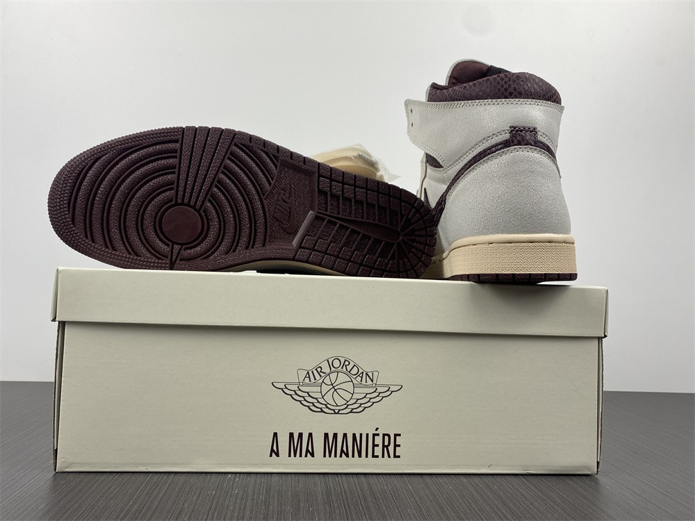 A Ma Maniere x Air Jordan 1 High OG DO7097-100 - Image 7
