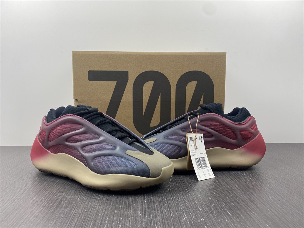 Adidas Yeezy 700 V3 Fade Carbon GW1814 - Image 3