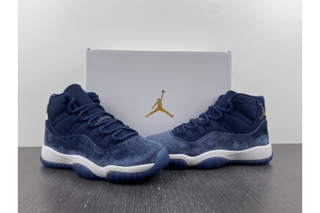 Air Jordan 11 Velvet WMNS Midnight Navy AR0715-441 - Image 5