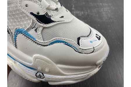 BLCG TRIPLE S SNEAKER 536737 W35R8 9014 - Image 5