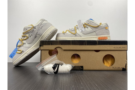 Nike Dunk Low Off-White Lot 34 DJ0950-102 - Image 5
