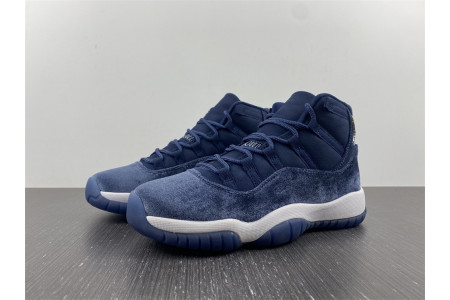 Air Jordan 11 Velvet WMNS Midnight Navy AR0715-441 - Image 7