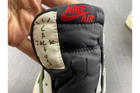 Travis Scott x Air Jordan 1 Low OG WMNS Olive DZ4137-106 - Image 8