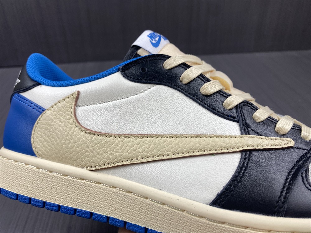 Fragment Design x Travis Scott x Air Jordan 1 Retro Low DM7866-140 - Image 17