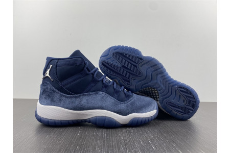 Air Jordan 11 Velvet WMNS Midnight Navy AR0715-441 - Image 8