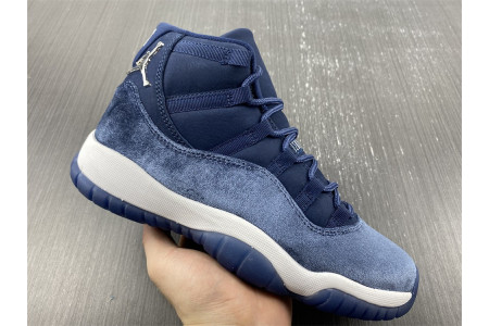 Air Jordan 11 Velvet WMNS Midnight Navy AR0715-441 - Image 9
