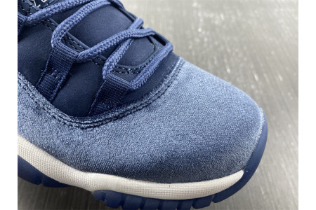 Air Jordan 11 Velvet WMNS Midnight Navy AR0715-441 - Image 10