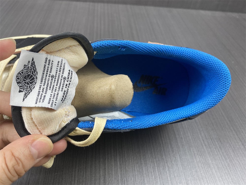 Fragment Design x Travis Scott x Air Jordan 1 Retro Low DM7866-140 - Image 13