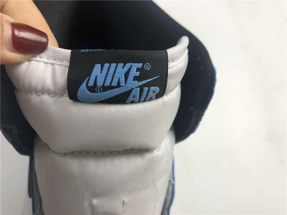 AIR JORDAN 1 RETRO HIGH WHITE UNIVERSITY BLUE BLACK 555088-134 - Image 14
