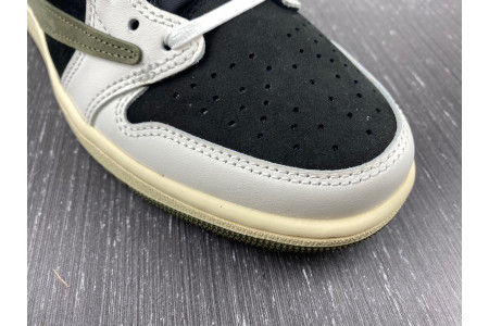 Travis Scott x Air Jordan 1 Low OG WMNS Olive DZ4137-106 - Image 14