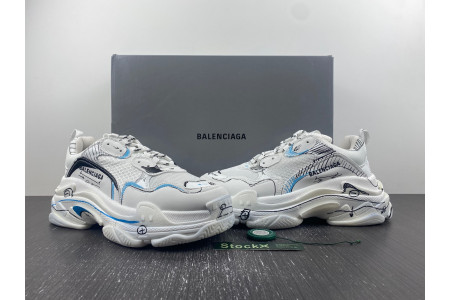 BLCG TRIPLE S SNEAKER 536737 W35R8 9014 - Image 14