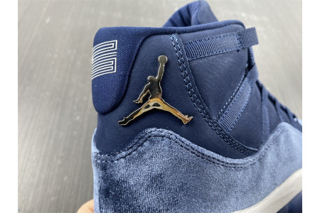 Air Jordan 11 Velvet WMNS Midnight Navy AR0715-441 - Image 15