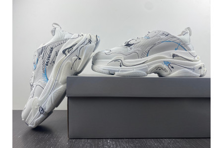 BLCG TRIPLE S SNEAKER 536737 W35R8 9014 - Image 15