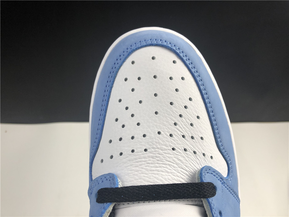 AIR JORDAN 1 RETRO HIGH WHITE UNIVERSITY BLUE BLACK 555088-134 - Image 17