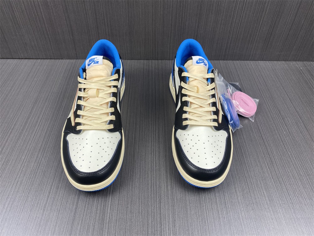 Fragment Design x Travis Scott x Air Jordan 1 Retro Low DM7866-140 - Image 7