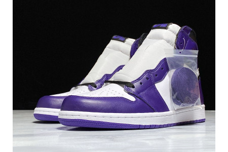 Air Jordan 1 High OG Court Purple 555088-500 - Image 2