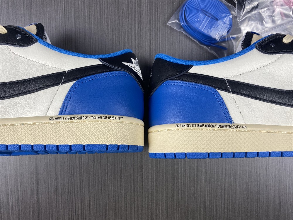 Fragment Design x Travis Scott x Air Jordan 1 Retro Low DM7866-140 - Image 5