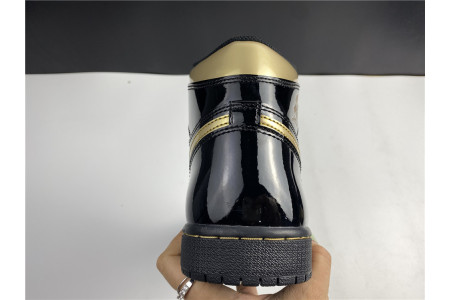 AIR JORDAN 1 RETRO HIGH BLACK METALLIC GOLD (2020) 555088-032 - Image 17
