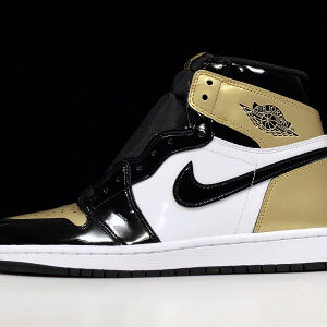 Air Jordan 1 Retro High Glod Toe 861428-007