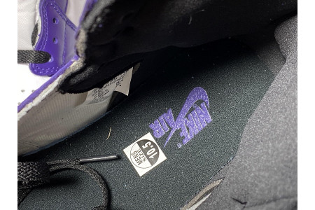 Air Jordan 1 High OG Court Purple 555088-500 - Image 12
