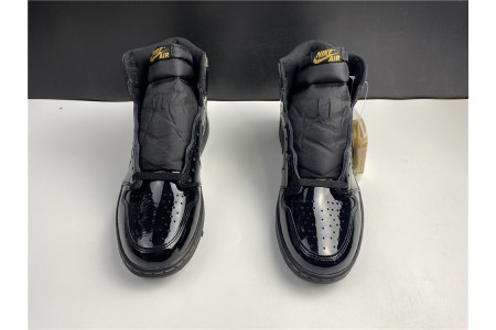 AIR JORDAN 1 RETRO HIGH BLACK METALLIC GOLD (2020) 555088-032 - Image 16