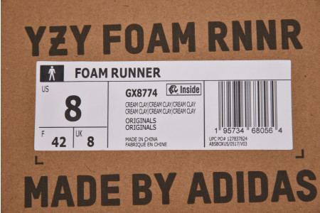 Adidas Yeezy Foam RNNR MX Cream Clay GX8774 - Image 13