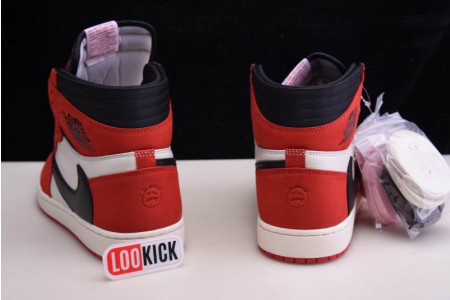 TRAVIS SCOTT X AIR JORDAN 1 RETRO HIGH OG - CD4487 100(RED) - Image 6