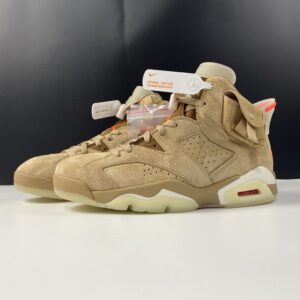 AIR JORDAN 6 RETRO TRAVIS SCOTT BRITISH KHAKI DH0690-200
