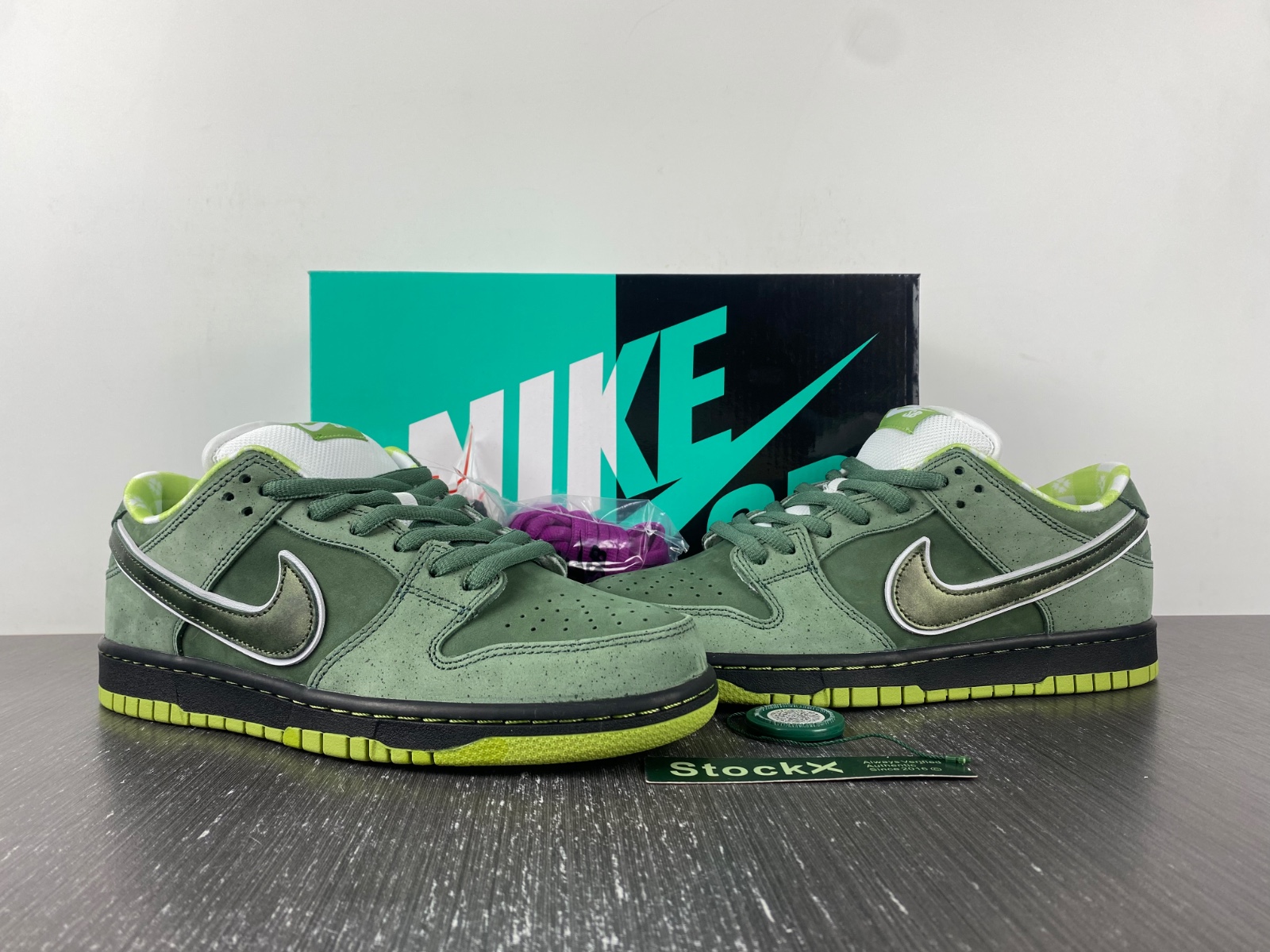 Nike SB Dunk Low Concepts Green Lobster (Regular Box) - Image 15