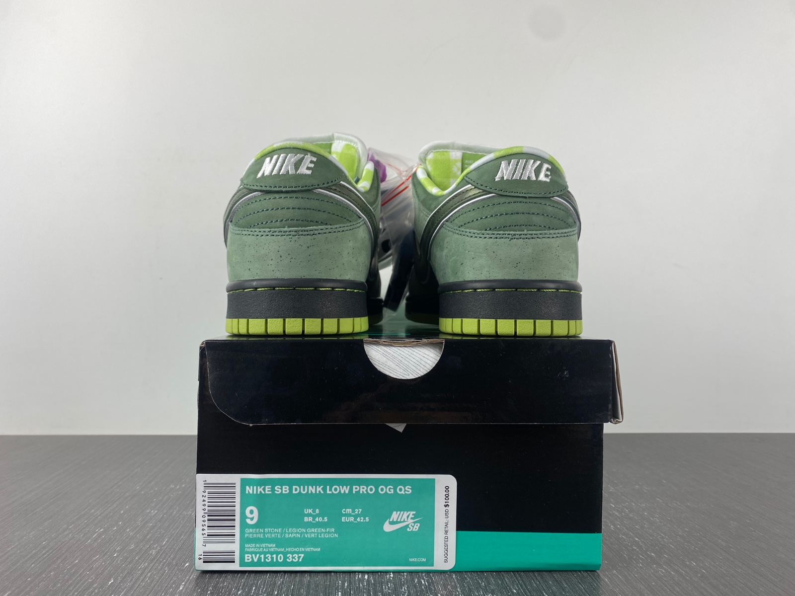 Nike SB Dunk Low Concepts Green Lobster (Regular Box) - Image 16