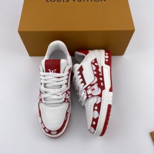 L** V* Yayoi Kusama Trainer White Red