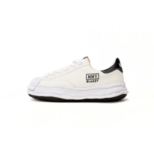Maison Mihara Yasuhiro Blakey OG Sole Canvas Low White A08FW735