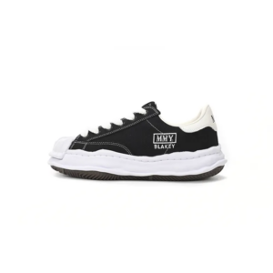 Maison Mihara Yasuhiro Blakey OG Sole Canvas Low Black A08FW735