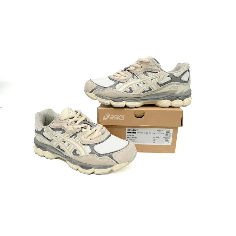 ASICS Gel-NYC White Grey 1201A789 - Image 3