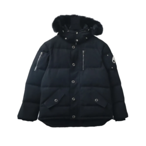Moose knuckles Men's down jacket black