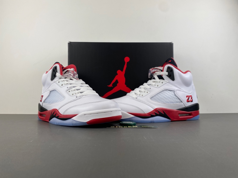 Air Jordan 5 “Fire Red Black Tongue” - Image 8