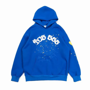 Sp5der TC5 Hoodie Blue