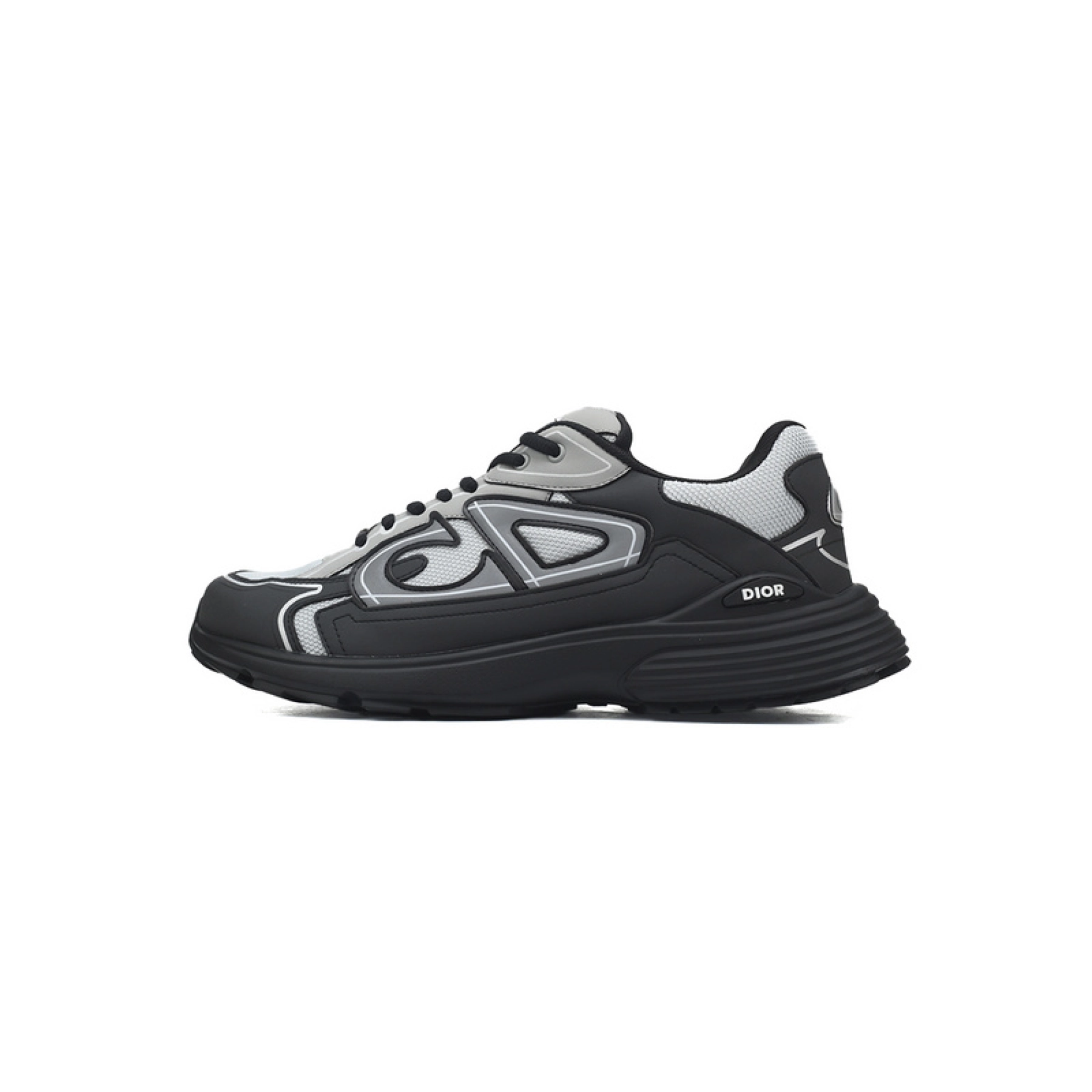 Dior Light Grey 'B30' Sneakers Dark Gray 3SN27ZIR-16536