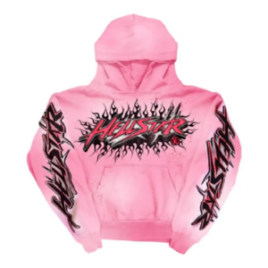 Hellstar Brainwashed Without Brain Hoodie Pink