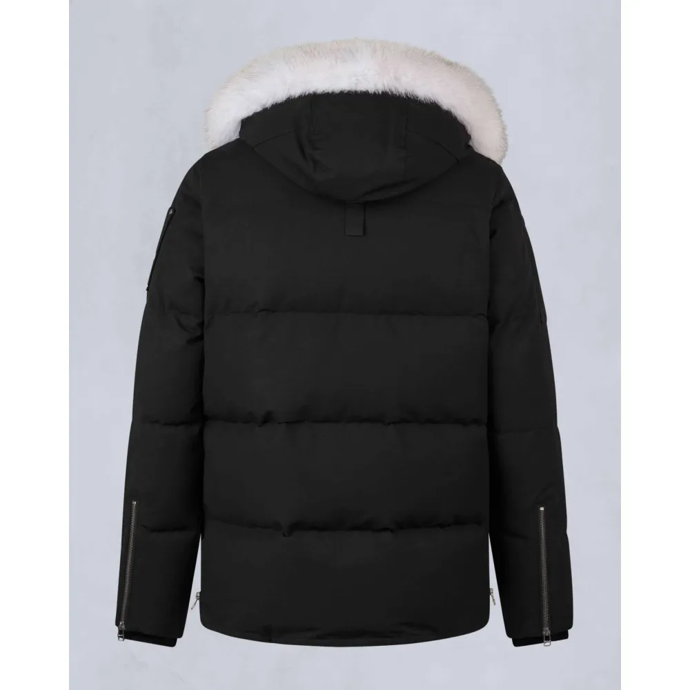 Moose Knuckles ORIGINAL 3Q FUR Black/Whites (NFC) - Image 3